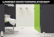 PARTITIONS, VANITIES, SEATING AND … Brochure...PARTITIONS, VANITIES, SEATING AND LOCKERS. 2 Discover Laminex 
