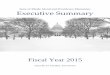 State of Rhode Island and Providence Plantations Executive ... Year Budgets/Operating Budget 2015... · State of Rhode Island and Providence Plantations Executive Summary ... under