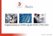 Vorgehensweise zur Einführung der ISO/IEC 27001:2013¼hrun… · 20.07.2017 - Sven Schulte Vorgehensweise zur Einführung der ISO/IEC 27001:2013