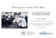 The Legacy of the Civil War - National Humanities Centernationalhumanitiescenter.org/ows/seminarsflvs/civilwarlegacy.pdf · The Legacy of the Civil War On Robert Penn Warren‟s The