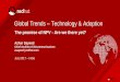 Global Trends Technology & Adoption - … Sayeed.pdf · Global Trends – Technology & Adoption ... • Vertical design • Physical install (per appliance, ... Standard High-Volume
