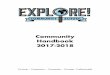 2017-2018 Community Handbook.draft - Explore! …explorecommunityschool.com/wp-content/uploads/2017/07/...overview of your child’s demonstration of Explore Core Values. Developmental