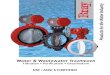 NSF / ANSI 61CERTIFIED.…NSF / ANSI 61CERTIFIED ® Bray Resilient Seated Butterfly Valves are designed, manufactured to meet or exceed the performance criteria of AWWA C504 (Section