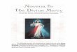 NOVENA TO THE DIVINE MERCY - St. Catherine of …These Novena Intentions and Prayers are taken from the Diary, 1209 to 1229. It is recommended that the Chaplet of Divine Mercy be said