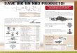 SAVE BIG ON NH3 PRODUCTS! PARTS SPECIALS - Copy 1.pdf · Other Sizes Available: ... For anhydrous ammonia, aqua ammonia, herbicides, phosphates and all liquid fertilizers. ... Used