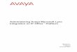 Administering Avaya Microsoft Lync Integration on IP ... Administering Avaya Microsoft Lync Integration