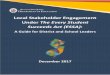 Local Stakeholder Engagement Under The Every …nj.gov/education/ESSA/guidance/njdoe/StakeholderGuidance.pdf12/12/2017 Local Stakeholder Engagement Under The Every Student Succeeds