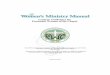 THEthehubpwoc.net/wp-content/uploads/2016/02/PWOC_WMM... · the women’s ministry manual – leaders' guidelines for pwoc women’s ministry manual version 1(feb 2013) 4 the women’s