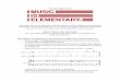 A Free Gift from - Music Is Elementary · A Free Gift from We really hope you ... Eurhythmics treble-bass follow exercise ... • Transfer BX/BM ostinato to barred instruments and