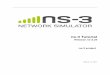 ns-3 Tutorial · ns-3 Tutorial, Release ns-3.26 We realize that if you are reading this document, contributing back to the project is probably not your foremost