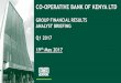 GROUP FINANCIAL RESULTS ANALYST BRIEFING … FINANCIAL RESULTS ANALYST BRIEFING Q1 2017 19th May 2017 2 2 Macro Economic Update 3 144 Branches 4 Branches Macro Economic Update: GDP