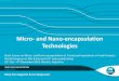 Micro- and Nano-encapsulation Technologies - ASAGAasaga.org.ar/descargas/material/CURSO_MICROyNANO/MICRO2_Augu… · Micro- and Nano-encapsulation Technologies ... Oregano, citronella