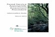 Forest Service Appropriate Assessment Procedure - … · The Forest Service Appropriate Assessment Procedure ... favourable conservation status of habitats and ... The Forest Service