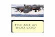 The 411 on BOD LOD - dnr.wi.gov · COD is always greater than BOD. Without sufficient data and a fairly constant waste stream, COD provides a rapid estimate of BOD. BOD:cBOD ratios: