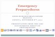 Emergency Preparedness - Welcome to the IASC | IASC · GENEVA, NOVEMBER 8TH, 2011 PRESENTATION FROM THE IASC SUB-WORKING GROUP ON PREPAREDNESS Emergency Preparedness . Background