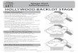HOLLYWOOD BACKLOT STAGE - DisneylandEvents.com · • The Director may request any final adjustments to the stage plot, if necessary. • Props may be pre-set, ... HBL Stage Plot
