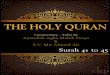 Tafsir of Holy Quran - Surah 41 to 45 - Islamic Mobilityislamicmobility.com/tafsir_pdf/PooyaTafsir_Quran_Surah41_45.pdf · Chapter1 41st - Tafsir Surah Fussilat (Explained in Details)