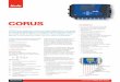 CORUS - MWA Technology€¦ · CORUS is an electronic volume converter dedicated to commercial and industrial applications. It converts the actual volume measured ... •»AGA8 Detailed