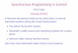 Synchronous Programming in Control - imag caspi/COURS/cours.pdf  Understanding Synchronous Programming