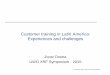 Ct tii iLtiA iCustomer training in Latin America ... Anniversary Symposium/Slide...  Ct tii iLtiA