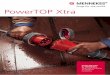 PowerTOP Xtra - mennekes.org · "Each step has to be spot on, especially under extremely tough conditions. That‘s why I rely on PowerTOP Xtra." Extra slip-proof. Extra shock-resistant