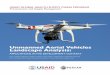 Unmanned Aerial Vehicles Landscape Analysis · UNMANNED AERIAL VEHICLES LANDSCAPE ANALYSIS 2 This publication was produced for review by the United States Agency for International