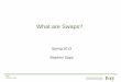 What are Swaps? - Ivey Business School Swaps... · More Formally, What are Swaps? ... Credit default swaps Interest rate swaps ... British Bank American Subsidiary British Firm