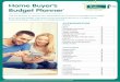 Home Buyer’s Budget Planner YOUR HOUSE - IMBassets. · Home Buyer’s Budget Planner Use this planner to capture your expenditure and income to manage your budget. ... Family tax