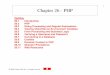 1 Chapter 26 - PHP - csuohio.edueecs.csuohio.edu/~sschung/CIS408/LectureNotes_php-26.pdf · 1 Chapter 26 - PHP Outline 26.1 ... 26.3 String Processing and Regular Expressions 26.4