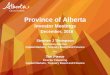 Investor Relations - Alberta presentation for Toronto ...finance.alberta.ca/business/investor-relations/presentations... · Despite oil price drop, Alberta’s economic strength &