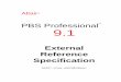 PBS Professional External Reference Specification · PBS Professional 9.1 External Reference Specification 1 Chapter 1 ... sive enterprises such as science, ... PBS Professional 9.1