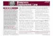 May 2015 Vol. 8, No. 5 Employment Law - Littler Mendelson · supervisor that he had a terrible ... a few months later following a third ... May 2015 • Minnesota Employment Law 3