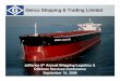 Genco Shipping & Trading Limited - IIS Windows Serverlibrary.corporate-ir.net/library/19/190/190282/items/...Genco Shipping & Trading Limited Jefferies 5 th Annual Shipping Logistics