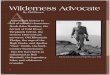 Wilderness Advocate A Advocate ... list of 38 large, roadless areas that he thought should be ... In 1929, Marshall traveled to Wiseman, Alaska, a tiny