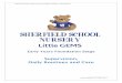 Supervision, Daily Routines and Care - Sherfield School · ©This document may not be circulated, copied or reproduced. Last modified OCTOBER 2017 Contents Introduction to Sherfield