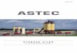 ASTEC · Cone Design Prevents Mix Segregation Astec silo cones are taller and built with a steeper angle than other ... with 3/4-inch thick, 7-inch deep, steel, horizontal
