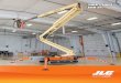 COMPACT CRAWLER BOOM LIFTS - JLG Lift Equipment .ALL OF YOUR OVERHEAD TASKS WITHIN REACH Whether