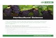 Horticultural Science - CABI · Horticultural Science The complete horticultural science internet ... environment, soils, crop management, protected cultivation, pests, diseases,