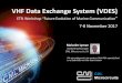 VHF Data Exchange System (VDES) - ETSI€¦ · Slide Slide 17 © 2017 CML Microsystems Plc The VDES Solution •VDES1000 – Fast Time-to-Market VDES Solution •Flexible SDR platform