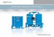 Heatless Desiccant Air Dryers - Global Industrial ... · » 1 Dryer must be protected by properly sized Hankison prefilter. Parts and labor covered through first year of Parts and