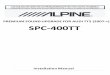 PREMIUM SOUND UPGRADE FOR AUDI TT2 (2007 - Alpine · PDF filePREMIUM SOUND UPGRADE FOR AUDI TT2 (2007 ->) ... 1.2 General safety instructions for pyro-technical, ... or ohmmeter un