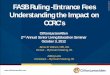 FASB Ruling -Entrance Fees ©2012 CliftonLarsonAllen · • AICPA HC EP had identified diversity in practice ... Financial Statement Presentation. ... ©2012 CliftonLarsonAllen LLP
