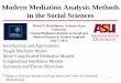 Modern Mediation Analysis Methods in the Social …csm.lshtm.ac.uk/wp-content/uploads/sites/6/2016/04/David-MacKinnon...Modern Mediation Analysis Methods in the Social Sciences 