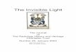 l The Invisible Light - BSHR RHHCT Journal 20 2004.pdf · l The Invisible Light The Journal of The Radiology History and Heritage ... The 2005 BSHM Congress is from 1 st – 4 th