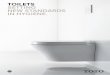 TOILETS SETTING NEW STANDARDS IN HYGIENE. - de.toto… · TOTO TOILETS FOR EXTRA HYGIENE TOTO has been designing rimless toilets featuring the powerful Tornado Flush since 2002, selling