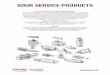 SOUR SERVICE PRODUCTS - .SOUR SERVICE PRODUCTS Sour Oil and Gas Service (H2S) ... procedures are