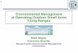 Environmental Management at Operating Outdoor Small Arms ...proceedings.ndia.org/jsem2007/4082_Begley.pdf · 2 Overview XInterstate Technology Regulatory Council (ITRC) XITRC Operating