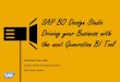 SAP BO Design Studio Driving your Business with the next .... SAP... · SAP BO Design Studio Driving your Business with the next Generation BI Tool Mohamed Abdel Hadi Senior SAP BI