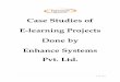 Case Studies of E-learning Projects Done by Enhance ...enhancelearning.co.in/enhance_learning/wp-content/...Delhi, ICI, Reliance Life Insurance, Reliance General Insurance, ICICI Bank