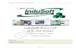 InduSoft Price List U.S. List Prices - Davis Controls Ltd. · InduSoft Price List – US List Prices (Confidential) Page 1 ... InduSoft Web Studio development can generate applications